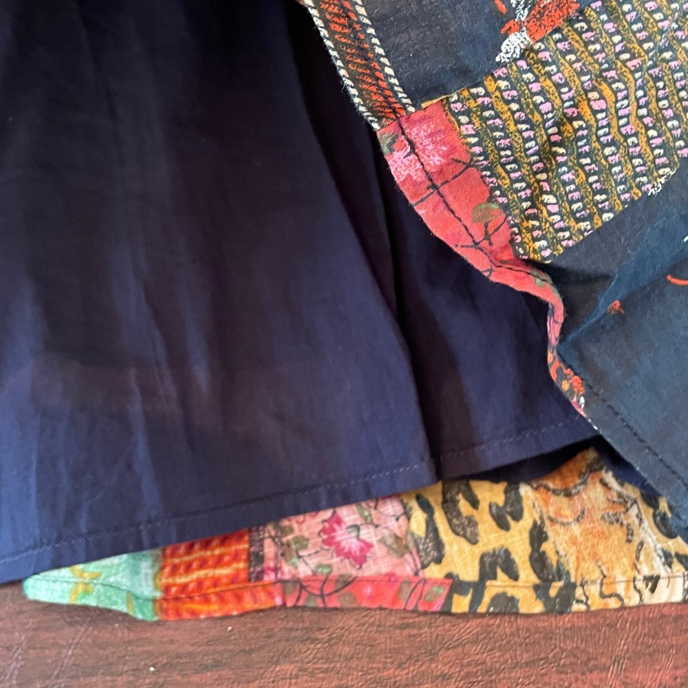 Pilcro Multicolor Patchwork Mini Dress - image 8